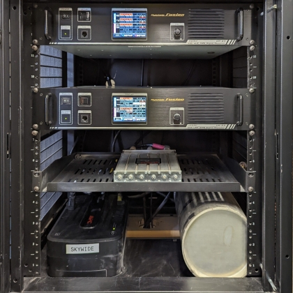 Repeaters after cleaning SKY top Nortown bottom